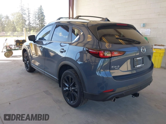 2024 Mazda CX-5 S Carbon Edition with VIN JM3KFBCL2R0510458, listed as a IAAI auction lot 42184516 with 4,474 mi miles and . Bid and sale history available at DreamBid. Image 3.