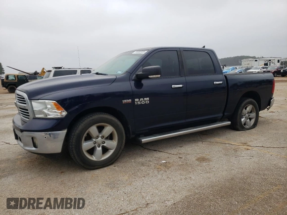 2016 Ram 1500 Big Horn with VIN 1C6RR6LT7GS243249, listed as a Copart auction lot 44460495 with 253,332 mi miles and Clean Title. Bid and sale history available at carsss.com. Image 1.