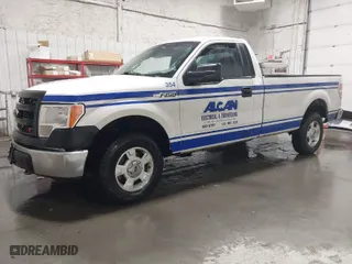 2014 Ford F-150 XL with VIN 1FTMF1EM8EKD07316, listed as a IAAI auction lot 41243529 with 91,577 mi miles. Bid and sale history available at carsss.com. Image 2.