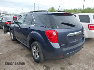 2013 Chevrolet Equinox LT with VIN 2GNALDEK5D6401934, listed as a IAAI auction lot 42101670 with 120,080 mi miles. Bid and sale history available at carsss.com. Image 3.