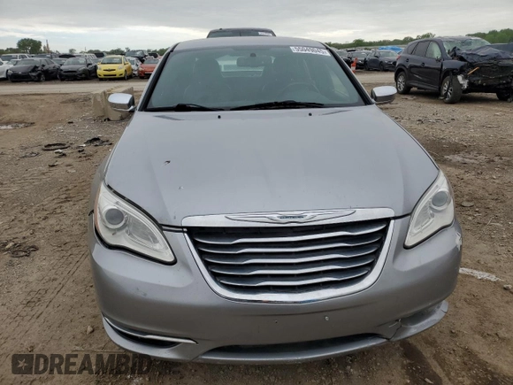 2014 Chrysler 200 Limited with VIN 1C3CCBCGXEN180191, listed as a Copart auction lot 55049045 with 153,921 mi miles and Salvage Title. Bid and sale history available at carsss.com. Image 5.
