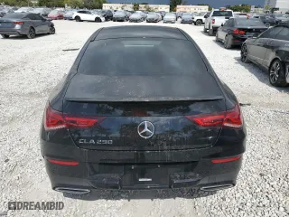 2023 Mercedes-Benz CLA with VIN W1K5J4GB5PN370400, listed as a Copart auction lot 45583925 with 22,073 mi miles and Salvage Title. Bid and sale history available at carsss.com. Image 6.