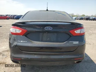 2014 Ford Fusion Titanium with VIN 3FA6P0K95ER210317, listed as a Copart auction lot 54489555 with 109,575 mi miles and Salvage Title. Bid and sale history available at carsss.com. Image 6.