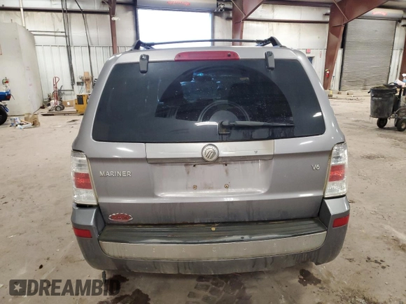 2008 Mercury Mariner with VIN 4M2CU81168KJ29748, listed as a Copart auction lot 77549954 with 122,655 mi miles and Salvage Title. Bid and sale history available at carsss.com. Image 6.