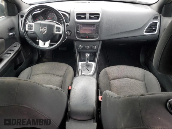 2013 Dodge Avenger SXT with VIN 1C3CDZCB5DN711788, listed as a Copart auction lot 58765155 with 144,510 mi miles and Salvage title. Bid and sale history available at DreamBid. Image 8.