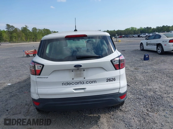 2017 Ford Escape S with VIN 1FMCU0F77HUD95185, listed as a IAAI auction lot 42014858 with 141,169 mi miles and . Bid and sale history available at DreamBid. Image 16.
