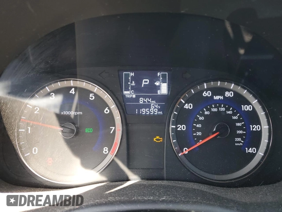 2017 Hyundai Accent SE with VIN KMHCT5AE7HU355467, listed as a Copart auction lot 48779795 with 119,599 mi miles and Salvage Title. Bid and sale history available at carsss.com. Image 9.