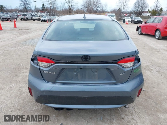 2021 Toyota Corolla LE with VIN 5YFEPMAE0MP228191, listed as a IAAI auction lot 41909486 with 66,374 mi miles and . Bid and sale history available at DreamBid. Image 16.