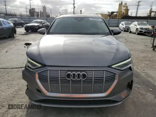 2019 Audi e-tron Prestige with VIN WA1VABGE6KB013000, listed as a Copart auction lot 46866995 with 54,469 mi miles and Salvage Title. Bid and sale history available at carsss.com. Image 5.