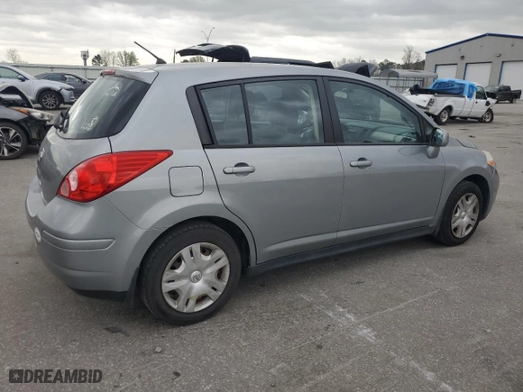2010 Nissan Versa 1.8 S with VIN 3N1BC1CP1AL355782, listed as a Copart auction lot 49836505 with 176,806 mi miles and Salvage Title. Bid and sale history available at carsss.com. Image 3.