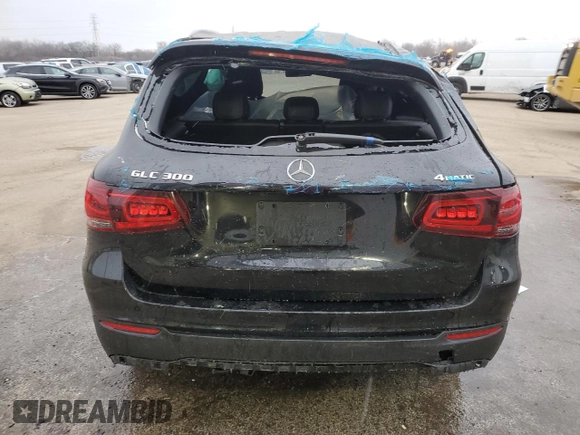 2020 Mercedes-Benz GLC 300 z VIN WDC0G8EB0LF718003, wystawiony jako Copart lot #44356985 z przebiegiem Nie podano mil oraz Szkoda całkowita • Salvage title. Historia ofert i sprzedaży dostępna na DreamBid. Obrazek 6.