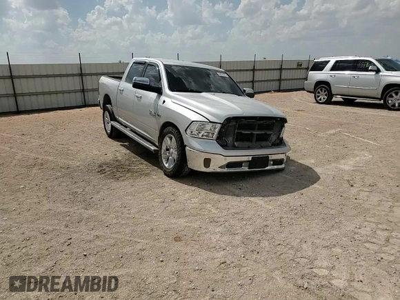 2015 Ram 1500 Lone Star with VIN 1C6RR6LT2FS583620, listed as a Copart auction lot 54078425 with 147,550 mi miles and Salvage title. Bid and sale history available at DreamBid. Image 14.