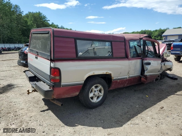 1996 Dodge Ram 1500 with VIN 3B7HC13Y3TG195125, listed as a Copart auction lot 60597664 with 143,604 mi miles and Clean Title. Bid and sale history available at carsss.com. Image 3.