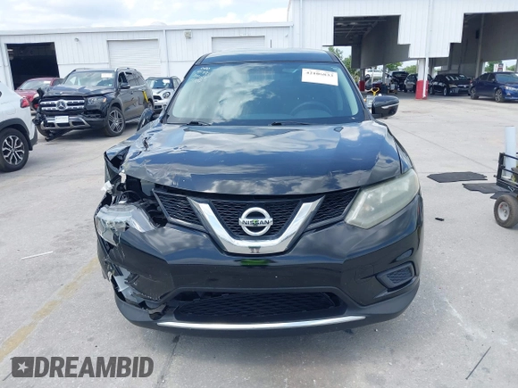 2015 Nissan Rogue SV with VIN KNMAT2MT7FP558410, listed as a IAAI auction lot 42106833 with 120,339 mi miles and . Bid and sale history available at carsss.com. Image 12.