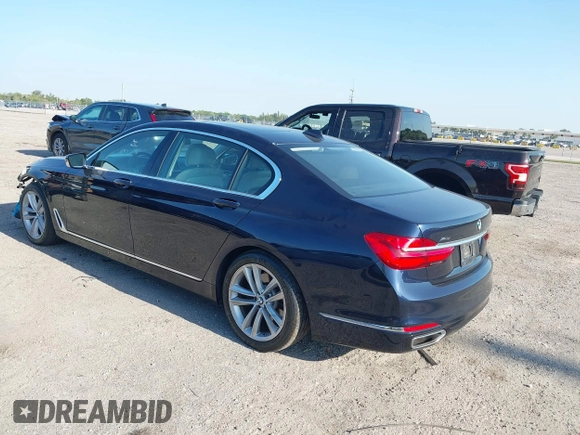 2018 BMW 7 Series ALPINA B7 xDrive with VIN WBA7F2C59JG424704, listed as a IAAI auction lot 42070608 with 56,690 mi miles and . Bid and sale history available at carsss.com. Image 3.