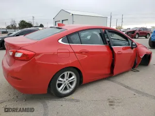 2017 Chevrolet Cruze LT with VIN 1G1BE5SM4H7105773, listed as a Copart auction lot 48922855 with 122,187 mi miles and Salvage Title. Bid and sale history available at carsss.com. Image 3.