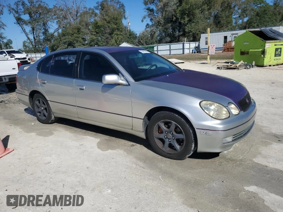 2004 Lexus GS 300 z VIN JT8BD69S340197089, wystawiony jako Copart lot #45417645 z przebiegiem 170 337 mil mil oraz Szkoda całkowita • Salvage title. Historia ofert i sprzedaży dostępna na DreamBid. Obrazek 4.