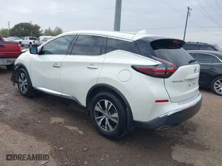2020 Nissan Murano S with VIN 5N1AZ2AJXLN174772, listed as a IAAI auction lot 41728117 with 60,718 mi miles. Bid and sale history available at carsss.com. Image 3.