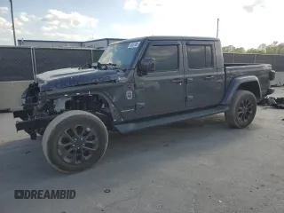 2021 Jeep Gladiator Overland с VIN 1C6HJTFG2ML517477, выставлен на аукционе Copart как лот 50061065 с пробегом 27 443 миль миль и Списание • Salvage title. История ставок и продаж доступна на DreamBid. Изображение 1.