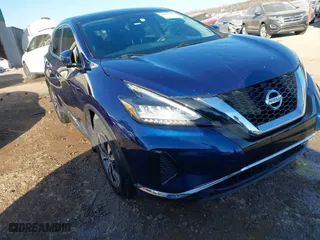 2020 Nissan Murano S with VIN 5N1AZ2AJ3LN152063, listed as a IAAI auction lot 41376186 with 85,022 mi miles. Bid and sale history available at carsss.com. Image 1.