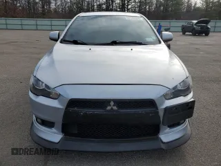 2011 Mitsubishi Lancer GTS with VIN JA32U8FW2BU039819, listed as a Copart auction lot 50185015 with 114,245 mi miles and Salvage Title. Bid and sale history available at carsss.com. Image 5.