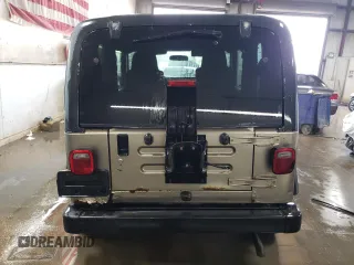 2004 Jeep Wrangler X with VIN 1J4FA39S84P711546, listed as a Copart auction lot 49219435 with 119,516 mi miles and Salvage Title. Bid and sale history available at DreamBid. Image 6.
