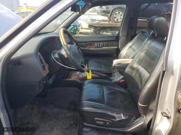 2002 Infiniti QX4 Luxury with VIN JNRDR09Y62W254974, listed as a Copart auction lot 41898554 with 239575 miles and Salvage Title. Bid and sale history available at carsss.com. Image 7.