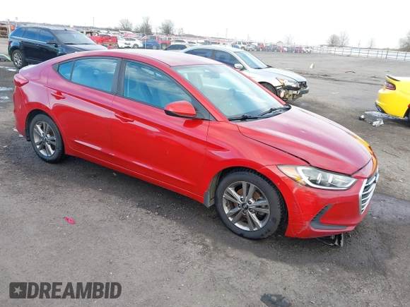2018 Hyundai Elantra SEL z VIN 5NPD84LF1JH256573, wystawiony jako IAAI lot #41637578 z przebiegiem 95 863 mil mil oraz . Historia ofert i sprzedaży dostępna na DreamBid. Obrazek 1.