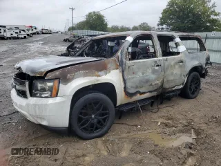 2013 Chevrolet Suburban LTZ with VIN 1GNSCKE03DR144851, listed as a Copart auction lot 72780854 with 0 mi miles and Salvage Title. Bid and sale history available at carsss.com. Image 1.
