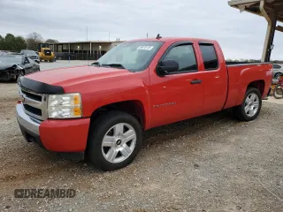 2008 Chevrolet Silverado 1500 1LT with VIN 1GCEC19J48Z241615, listed as a Copart auction lot 50070125 with 157,013 mi miles and Salvage Title. Bid and sale history available at DreamBid. Image 1.