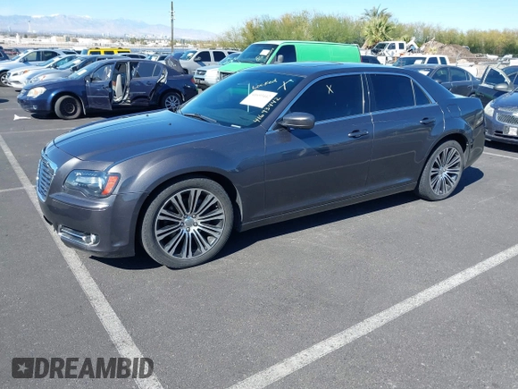 2013 Chrysler 300 with VIN 2C3CCABT4DH644186, listed as a IAAI auction lot 41693442 with 102,802 mi miles. Bid and sale history available at carsss.com. Image 19.