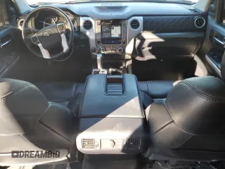 2017 Toyota Tundra Platinum with VIN 5TFAW5F10HX606854, listed as a Copart auction lot 84322634 with 65,668 mi miles and Salvage title. Bid and sale history available at DreamBid. Image 8.