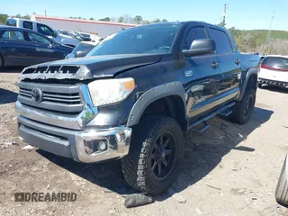 2014 Toyota Tundra 4WD Truck SR5 with VIN 5TFDW5F15EX337114, listed as a IAAI auction lot 41734727 with 209,163 mi miles. Bid and sale history available at carsss.com. Image 17.