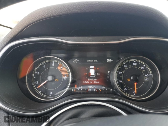 2019 Jeep Cherokee Limited with VIN 1C4PJLDN8KD119459, listed as a Copart auction lot 74232374 with 229,067 mi miles and Clean Title. Bid and sale history available at DreamBid. Image 9.