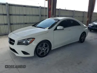2015 Mercedes-Benz CLA 250 with VIN WDDSJ4GB5FN178444, listed as a Copart auction lot 52089805 with 124,888 mi miles and Clean Title. Bid and sale history available at DreamBid. Image 1.