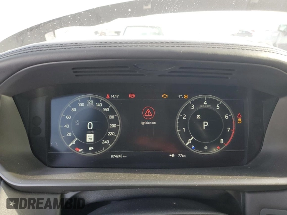 2019 Land Rover Discovery HSE Luxury with VIN SALRT2RV3K2413782, listed as a Copart auction lot 40630204 with 74,245 mi miles. Bid and sale history available at carsss.com. Image 9.