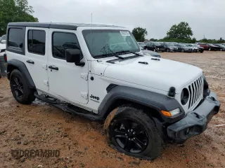 2019 Jeep Wrangler Unlimited Sport z VIN 1C4HJXDG4KW650546, wystawiony jako Copart lot #56553155 z przebiegiem 60 286 mil mil oraz Szkoda całkowita • Salvage title. Historia ofert i sprzedaży dostępna na DreamBid. Obrazek 4.
