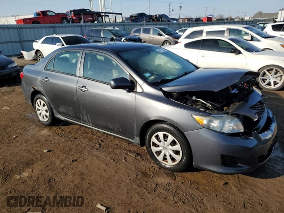 2009 Toyota Corolla with VIN 2T1BU40E09C173343, listed as a Copart auction lot 48817835 with 228,267 mi miles and Salvage Title. Bid and sale history available at carsss.com. Image 4.