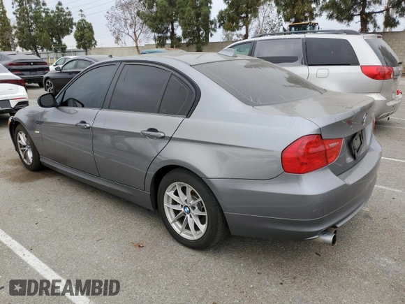 2010 BMW 3 Series 328i with VIN WBAPH5G51ANM36203, listed as a Copart auction lot 57349235 with 183,491 mi miles and Salvage title. Bid and sale history available at DreamBid. Image 2.