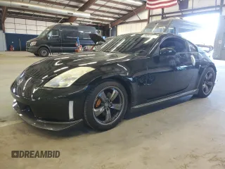 2008 Nissan 350Z Touring with VIN JN1BZ34EX8M751913, listed as a Copart auction lot 86849544 with 33,380 mi miles and Salvage Title. Bid and sale history available at DreamBid. Image 1.