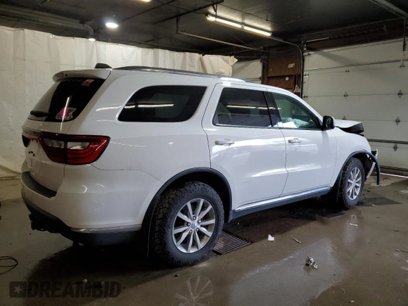 2017 Dodge Durango SXT with VIN 1C4RDJAG4HC611950, listed as a Copart auction lot 57444105 with 83,633 mi miles and Salvage title. Bid and sale history available at DreamBid. Image 3.