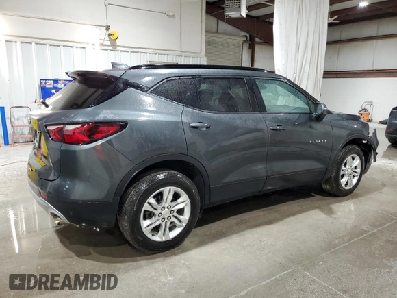 2020 Chevrolet Blazer LT with VIN 3GNKBCRSXLS675917, listed as a Copart auction lot 58688545 with 65,415 mi miles and Salvage title. Bid and sale history available at DreamBid. Image 3.