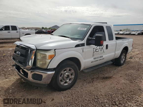 2011 Ford F-250 XL with VIN 1FT7X2A6XBEC39165, listed as a Copart auction lot 50987675 with 138,901 mi miles and Salvage title. Bid and sale history available at DreamBid. Image 1.