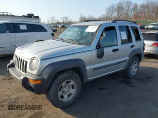 2004 Jeep Liberty Sport with VIN 1J4GK48K34W101682, listed as a IAAI auction lot 41724084 with 58,784 mi miles and . Bid and sale history available at DreamBid. Image 2.
