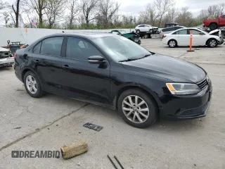 2011 Volkswagen Jetta SE with VIN 3VWDZ7AJ7BM361729, listed as a Copart auction lot 51171215 with 198,364 mi miles and Clean title. Bid and sale history available at DreamBid. Image 4.