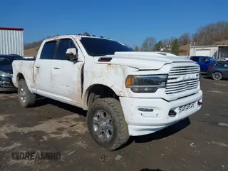 2019 Ram 2500 Laramie with VIN 3C6UR5FL0KG714111, listed as a IAAI auction lot 41630159 with 76,818 mi miles. Bid and sale history available at carsss.com. Image 1.