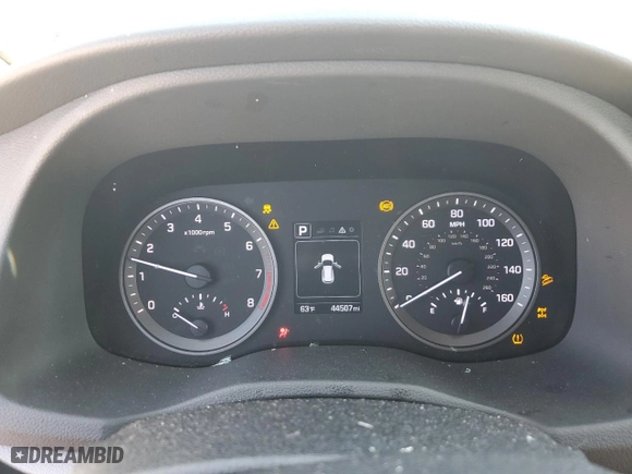 2017 Hyundai Tucson SE with VIN KM8J3CA48HU323534, listed as a Copart auction lot 49580295 with 44,507 mi miles and Salvage Title. Bid and sale history available at carsss.com. Image 9.