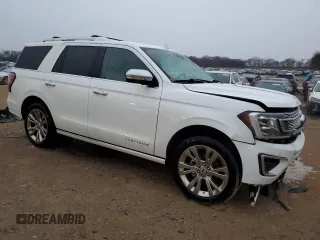 2020 Ford Expedition Platinum with VIN 1FMJU1MT6LEA65120, listed as a Copart auction lot 47950755 with 69,628 mi miles and Salvage Title. Bid and sale history available at carsss.com. Image 4.
