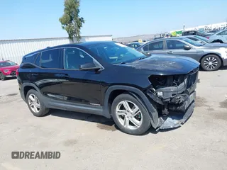 2018 GMC Terrain SLE with VIN 3GKALMEX8JL244173, listed as a IAAI auction lot 41882396 with 81,070 mi miles. Bid and sale history available at carsss.com. Image 14.