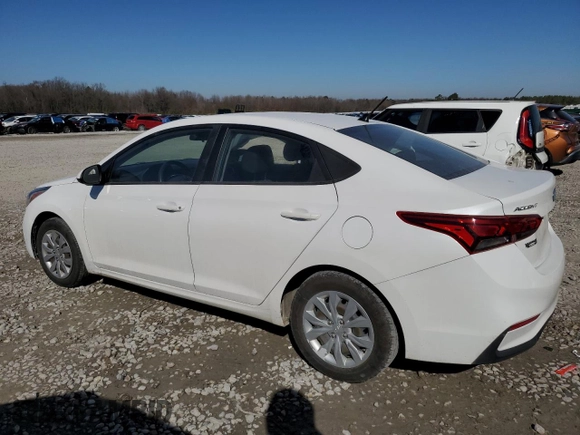 2021 Hyundai Accent SE with VIN 3KPC24A61ME128598, listed as a Copart auction lot 46658765 with 117,032 mi miles and Salvage Title. Bid and sale history available at carsss.com. Image 2.